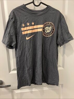 Washington Nationals Nike Men's Short Sleeve T-Shirt in Cherry Blossom